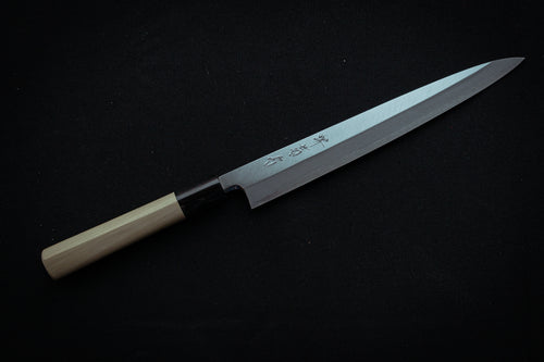 Sakai Kikumori Shironiko Yanagiba 240mm - Thecooksedges