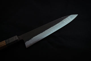 Shinkiro AS Damascus Gyuto 210mm w/Maple Handle - Thecooksedges