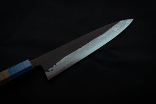 Shinkiro AS Damascus Gyuto 210mm w/Maple Handle - Thecooksedges