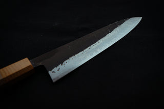 Shinkiro AS Damascus Gyuto 210mm w/Maple Handle - Thecooksedges