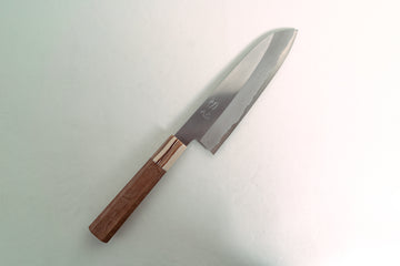 Hatsukokoro Shirahama White #2 Santoku 180mm - Thecooksedges