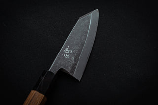 Shirasagi Kurouchi Kiritsuke Deba 150mm - Thecooksedges