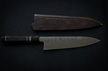Shōichi Hashimoto Honyaki Jihada Gyuto 240mm - Thecooksedges