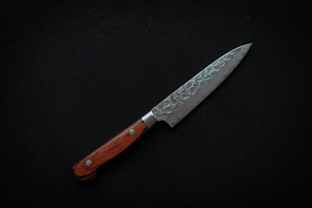 Sakai Takayuki 33 Layer Damascus Petty 120mm - Thecooksedges