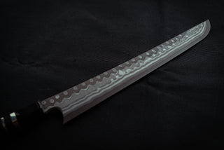 Nigara Hamono Troll Killer Sakimaru Yanagiba 330mm - Thecooksedges