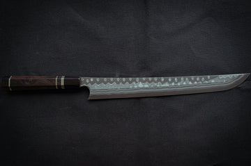 Nigara Hamono Troll Killer Sakimaru Yanagiba 330mm - Thecooksedges