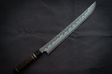 Nigara Hamono Troll Killer Sakimaru Yanagiba 360mm - Thecooksedges