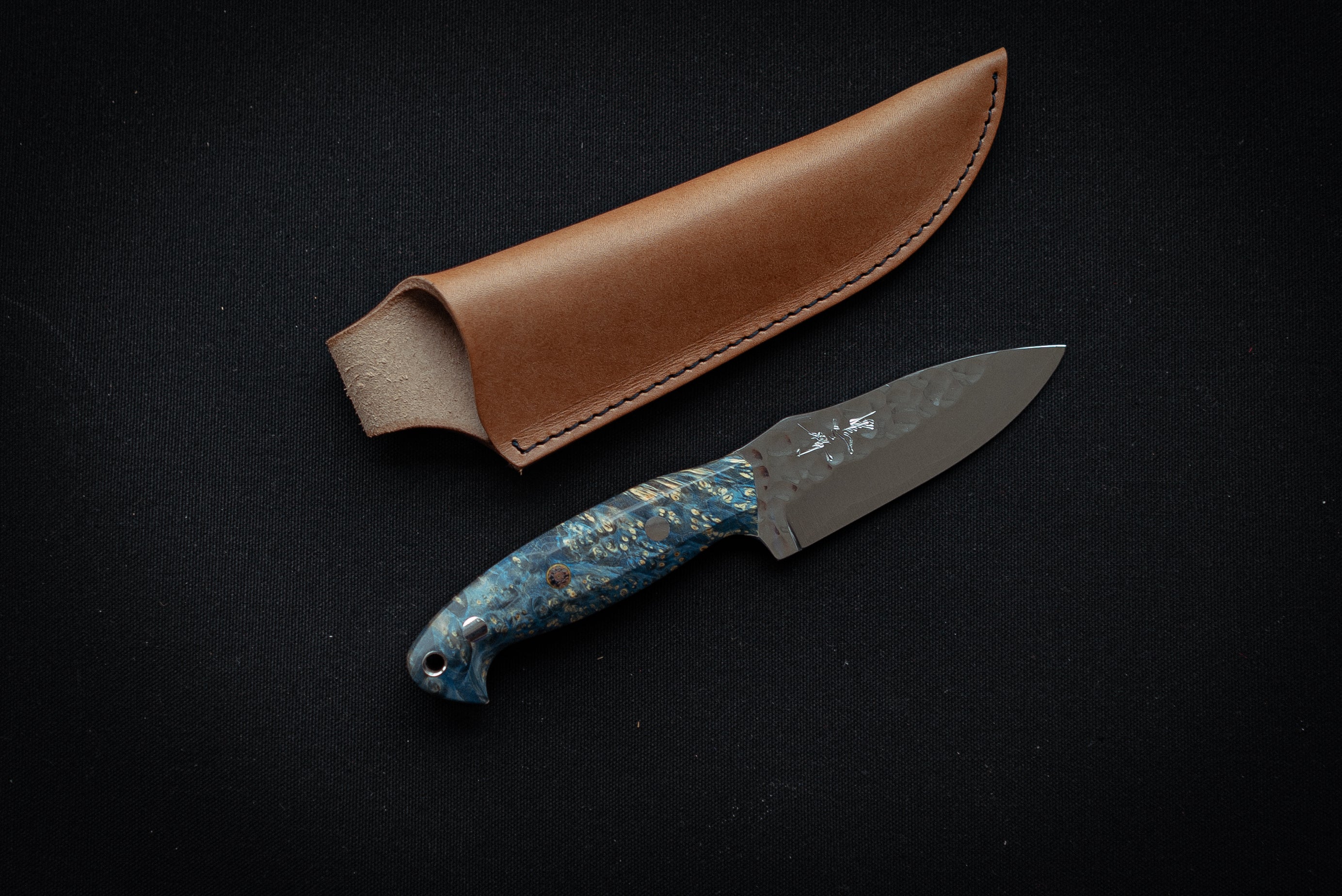 Yu Kurosaki R2 Tsuchime Hunting Knife 110MM - Thecooksedges