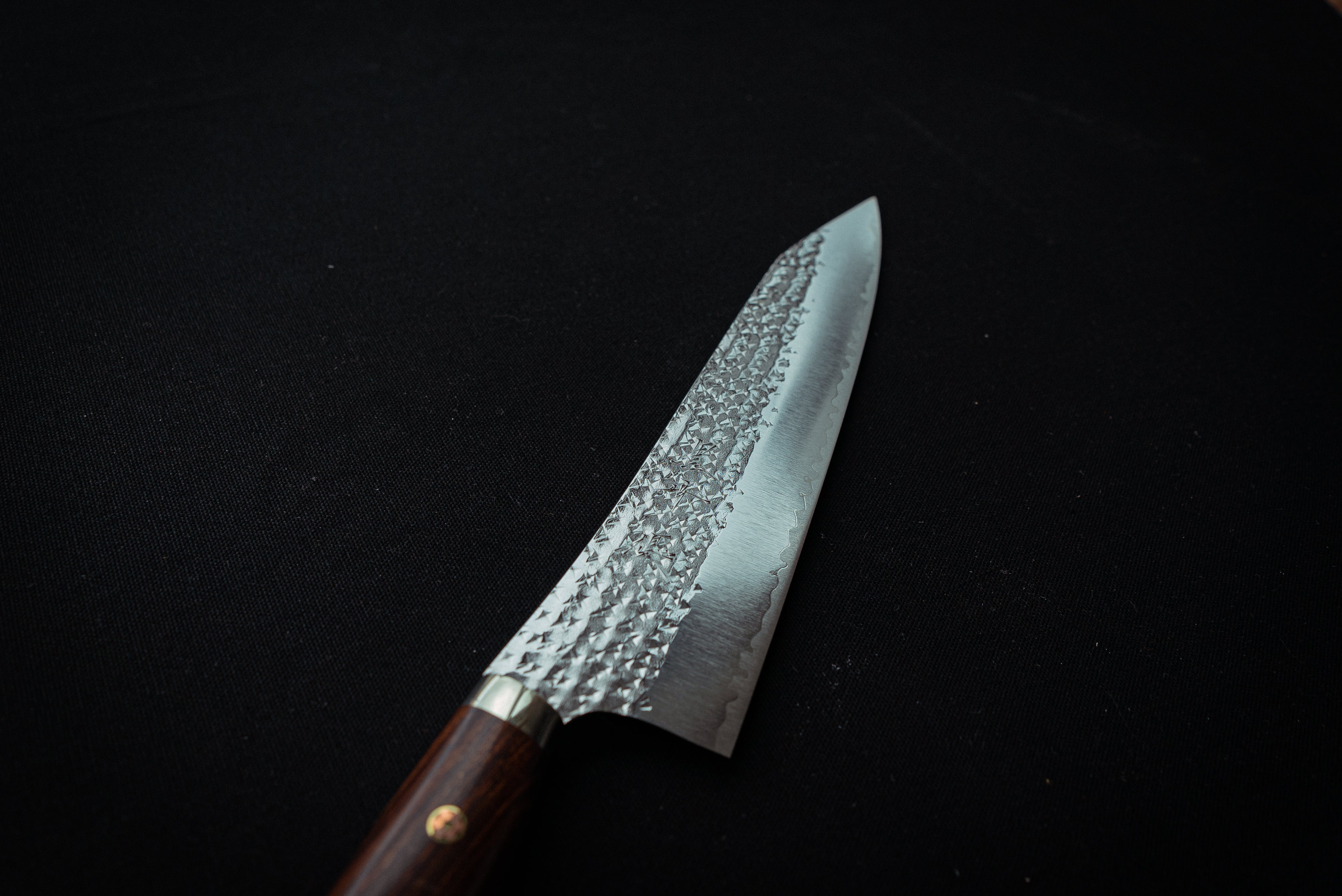Yu Kurosaki SG2 Senko Gyuto 240mm Western Ironwood w/Teak Saya - Thecooksedges