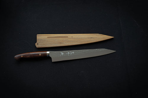 Yu Kurosaki SG2 Senko Sujihiki 270mm Western Ironwood w/Teak Saya - Thecooksedges