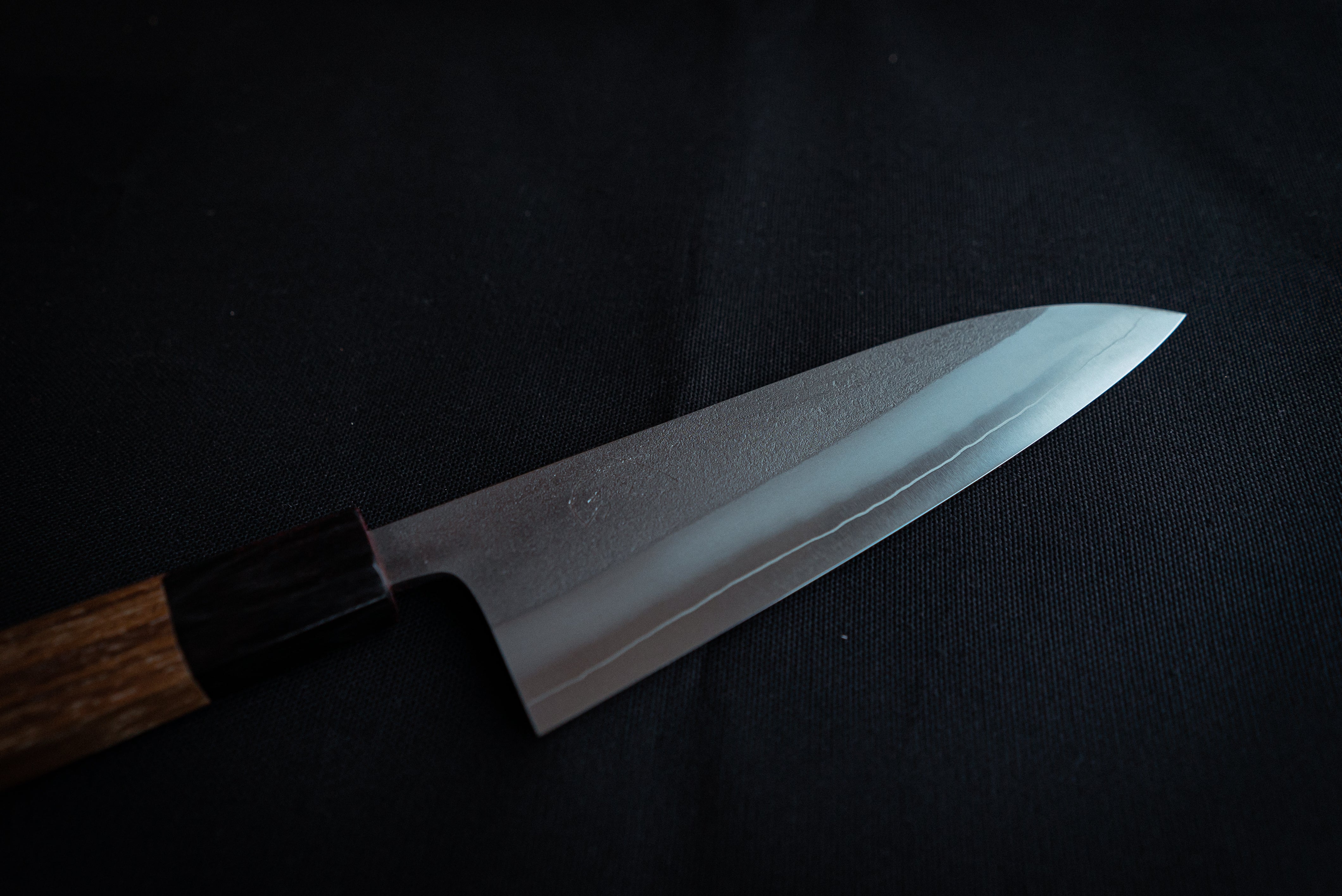 Yoshikane SKD Nashiji Santoku 165mm - Thecooksedges