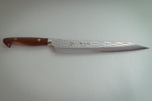 Yu Kurosaki SG2 Senko Sujihiki 240mm Western Maplewood - Thecooksedges