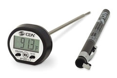 CDN Thermometer Digital ProAccurate (1.7mm Tip) Black - Thecooksedges