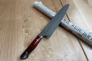 Yoshimi Kato SG2 Damascus Gyuto 240mm - Thecooksedges