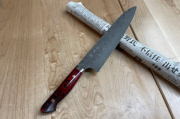 Yoshimi Kato SG2 Damascus Gyuto 240mm - Thecooksedges