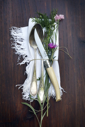 Opinel ash wood steak knives - Thecooksedges